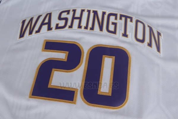 Camiseta NCAA Washington State Markelle Fultz #20 Blanco